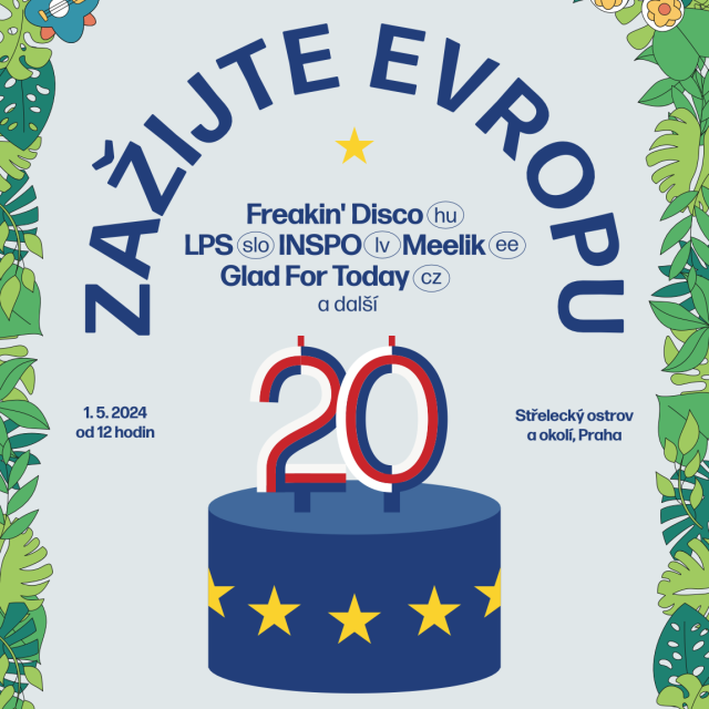 Islands to Offer Celebration of Twenty Years of the Czech Republic in the European Union Alongside Music of Various Genres